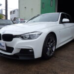 ｂｍｗｆ３１Mパフォーマンスリップスポイラー取り付け